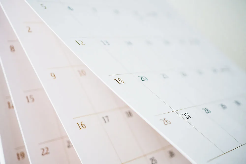 Schedule, Schedule, Schedule, Schedule it all!